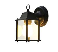 GWJKG Wall Sconce Hotel Outdoor Rainproof Wall Lantern Villa Balcony Outdoor Glass Wall Light Country House Doorway Farmstead Waterproof Light Gazebo Exterior Wall Lamp Waterproof