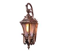 GWJKG Wall SconceRetro Industry Iron Glass Wall Lamp European Aisle Warehouse Balcony Outdoor Waterproof Vintage Wall Lights Restaurant Bar Bedroom Bedside Lamp Wall Light Fix
