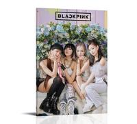 GWJXYWZP Blackpink Music Albums by Popular Artists Canvas Poster Wall Art Decorative Painting Bedroom Painting Posters16x24inch(40x60cm) Frame-style