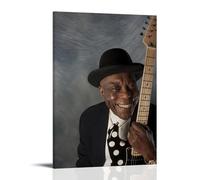 GWJXYWZP Buddy Guy Music Albums by Popular Artists Canvas Poster Wall Art Decorative Painting Bedroom Painting Posters12x18inch(30x45cm) Frame-style