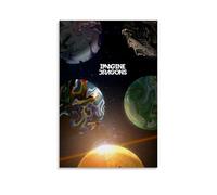 GWJXYWZP Imagine Dragons Music Albums by Popular Artists Canvas Poster Wall Art Decorative Painting Bedroom Painting Posters16x24inch(40x60cm) Unframe-style
