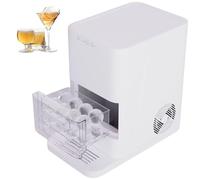 GwlThixion 2″ Sphere Ice Maker, Sphere Ice Maker, Clear Ice Ball Maker with Slow-Melting,16 Crystal-Clear Ice in 12 Mins, Water Funnel & Ice Tong for Whiskey, Bourbon & Cocktails White
