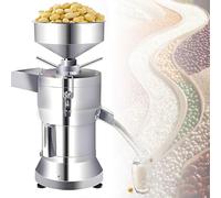 GwlThixion Commercial Soybean Milk Grinder, Efficient Automatic Nut Milk Maker, with Slag Separation, Adjustable Particles, Electric Grain Mill Grinder, for Home, Supermarket, Breakfast Shop 1800W
