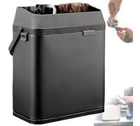 GwlThixion Electric Espresso Portafilter Cleaner, 150W Automatic Portafilter Cleaning Machine with 2 Scrapers & 1 Brush Head, Easy to clean, Suitable for The Coffee Filter black