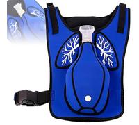 GwlThixion Heimlich Training Vest, Professional Anti Choking Obstruction Trainer Vest, Adjustable shoulder and waist straps, for Different People to Wear, Red/Blue Blue