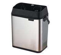 GwlThixion Portafilter Cleaner Electric, Automatic Portafilter Cleaner Machine with 2 Scrapers and Brush, 3L Large Capacity, Powerful 150w, Effortless Deep Cleaning for Baristas silver