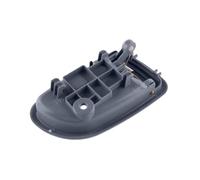 GwoFds0ty Car Door Handle Inside Front Rear Left Right 8261007020 8261007010 Compatible with Picanto Morning 2008 2009 2010 Grey Plastic