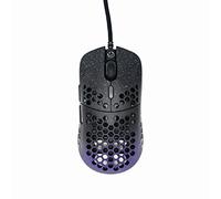 GWolves Hati HTM Ultra Lightweight Honeycomb Design Wired Gaming Mouse 3360 Sensor - PTFE Skates - 6 Buttons - Only 57G (Stardust-Purple)