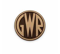 GWR Fridge Magnet, Round, Great Western Railway Collectible