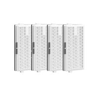 GWSBBRATM Replacement Filter, SF-HA50 Airclean 50 Filter Compatible For Miele, Vacuum Cleaner Series Complete C3 C2 C1 Accessory.(X4 PCS)