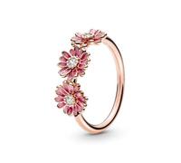 GWSGSFAS 925 Sterling Silver Luxury Exquisite Rose Gold Heart Shape Square Crown Ring Classic Shining Women's Ring-6-green