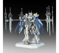 GWTCTOY 1:144 Plastic Model Action Figures Kits, Divine Invoker Percival, 16CM Mecha Model, Easy to Assembl