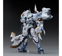 GWTCTOY 1:144 Plastic Model Action Figures Kits, Furious Hammer Galahad, 18CM Mecha Model, Easy to Assembl