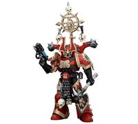 GWTCTOY JoyToy GW 40K Genuine License 1:18 Action Figure, World Eaters Khorne Berzerker with Berzerker lcon, 12CM Collectible Action Figures Kits