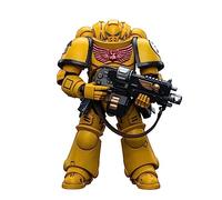 GWTCTOY JoyToy Warhammer 40K Genuine License 1:18 Action Figure, Imperial Fists Intercessors, 12CM Collectible Action Figures Kits