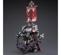 GWTCTOY JoyToy Warhammer 40K Genuine License 1:18 Action Figures, Grey Knights Castellan Crowe, 12.6CM Height