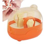 Gwtdtoad Baby Nail Cutter | Baby Nail Trimmer with Cute Case,File Scissors Manicure Kit Tweezers for Toenail Fingernail Toddler Boys Girls Home Travel School Kindergarten Road Trip