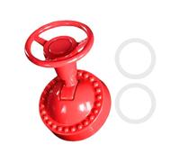 Gwtdtoad Car Engine Start Button Cover,3D Steering Wheel Interior Accessories Decoration - Engine Start Stop Button Cover | for SUV Car Truck Daily Commuting Long Distance Driving Urban