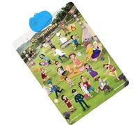 Gwtdtoad Children's Learning Poster - With Sound Interactive Entertaining Learning Materials - Classroom Poster | For Holiday Birthday Home Living Room Indoor Outdoor Classroom School