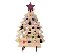 Gwtdtoad Christmas Tree Shaped Wine Holder 2025, 24 Days Christmas Bottle Holder Countdown Calendar with 24 Holes, Wine Bottle Rack Christmas Calendar for Holidays, Adults