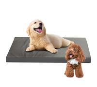 Gwtdtoad Dog Bed for Outside - 22.8 X 16.9 X 2.8 Inch Flannel Washable Mat - Dog Crate Bed | for Small Breed Toilet Training Travel Camping Indoor All Seasons Cat