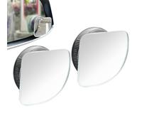 Gwtdtoad Fish Eye Mirror | Frameless Glass View Wide Angle Side Mirror | Car Mirrors, Rearview for RV, Cars, SUVs, Motorcycles