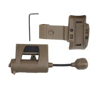 Gwtdtoad Helmet Lamps, 4 Colours Adjustable Motorcycle Helmet Lamp, for Hiking, Fishing, Walking, Motorcycle, Scooter