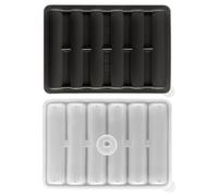 Gwtdtoad Ice Molds for Whiskey | Long Stick Silicone,Ice Tray Freezer with Funnel | for Camping Party Drinks Cocktail Making Home Bar Whiskey Tasting Weddings Party Kitchen Men Women