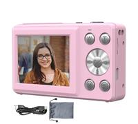 Gwtdtoad Kids Digital Camera | HD 4K Compact Camera | 18X Zoom Anti-Shake Autofocus 2.4in Screen Small Telephoto Device For Recording Children Student Vlog Livestream