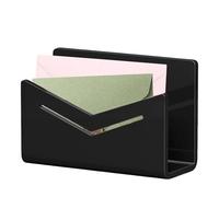 Gwtdtoad Mail Organizer for Desk,Small Desk File Envelope Acrylic Holder - MultifunctionalFile Storage Rack Documents Organization for Receipts Bill Paper Folders for Home Office School Classroom
