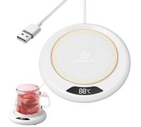 Gwtdtoad Mug Warmer - 3 Levels Temperature Coffee Tea Warmer 20w,Electric Warming Cup Table Device for Tea Milk Drink Kitchen Dining Bar Housewarming Food