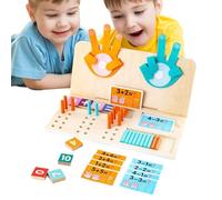 Gwtdtoad Preschool Toys | Educational Math Number Counting Blocks,Fine Motor Skill Building Games Early Activity Kits for Homeschool Classroom School Kindergarten Birthday