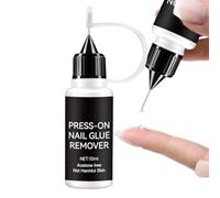 Gwtdtoad Press on Nail Remover, 10ml Gentle Manicure Supplies, Fake Nail Removal Agent, for Women Girls Mothers Brides Beauty Lovers Enthusiasts Home Travel Salon Special Events Party Goers