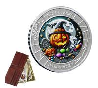 Gwtdtoad Rare Coin for Collectors,Halloween Trick or Treat Stuffers | Novelty Toys for Souvenir Party Favor Festive Decor Kids Women Men Adults Collectors