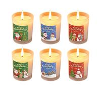 Gwtdtoad Relaxing Candle | Christmas Freshener | Long-Lasting Scented Jar Candle,for Home Decor Festival Bedroom Ambiance Evenings Bathroom Relaxation Decoration
