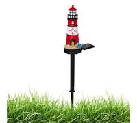 Gwtdtoad Solar Lights Outdoor Waterproof,Watchtower Design Pathway Lamp - Waterproof Lighted Decoration for Yard Backyard Porch Gazebo Pool Driveway Balcony Fence Landscape Deck Walkway