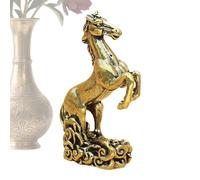 Gwtdtoad Year of the Horse Sculpture - Traditional Souvenir For Wealth, 2026 Lunar Calendar Year of the Horse Mascot, For Family Friends Classmates Collectors Bookshelf Dining Table