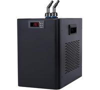 GWWBD 160L/300L/500L Aquarium Chiller, Water Chiller Water Cooler Fish Tank Chiller with Quiet Design Compressor, Refrigeration for Hydroponic Syste Axolotl Jellyfish Coral Reef(Size:300L/79GAL)