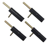 GWYAN 4 Pcs Canopy Hatch Lock Latches or RC Airplane Cockpit Cover Fixing (Black)