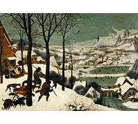 GWYDYB Adult Paint by Numbers DIY Oil Painting Kit Creative Home Art Decor - Pieter Bruegel The Elder'S Famous Painting The Hunter In The Snow