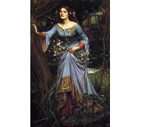 GWYDYB DIY 5D Diamond Painting Kits, Works by John William Waterhouse - World Famous Paintings - Wall Decoration 30×40cm