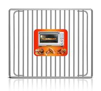 GWYXC Smart Oven Baking Rack for Sage SOV860BSS Smart Oven Air Fryer Microwave, 14''×11.6'' Stainless Steel Air Fryer Accessories Replacement Parts Grill Rack Wire Rack, Dishwasher Safe