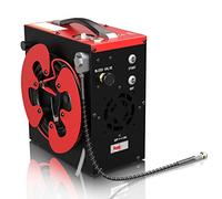 GX PUMP CS3 PCP Air Compressor, Auto-Stop,Oil-Free, 4500Psi/30Mpa | Fast-Fill ,Built-in Water-Oil Separator Filter, Powered by Car 12V DC or Home 220V-240V AC (Included)