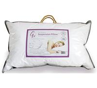 Gx Suspension Pillows Single | 1 x Medium-Firm Bed Pillow- The Perfect Combination of Comfort and Support in a Slightly Firmer Pillow - Patented Internal Ties with 100% Cotton Shell