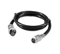 GX12 1m 2m 3m Extension Wire 2 3 4 5 6 7 Pin AC DC Electric Cable Automotive Connector M12 Adapter Female Male(2pin,3 meter)