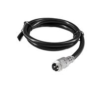 GX12 Male 2Pin 3Pin 4Pin 5Pin 6Pin 7Pin Waterproof Circular Connector 1M 2M 3M 5M Extension Cable Wire M12(3pin,1M Cable)