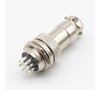 GX16-2/3/4/5/6/7/8/9 Pin Male & Female Diameter 16mm Wire Panel Connector GX16 Circular Connector Aviation Socket 1Pcs(GX16 4P)