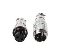 Gx16 Butting Aviation Male Connector Female Plug 2/3/4/5/6/7/8 Pin Plug Adapter Connector Terminal Socket Female Male Cable Solder Parts Wire Butt Screw Interface Digital Disconnect Assorted Push