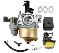 Gx160 Carburetor for Honda GX120 GX160 GX200 5.5HP 6.5 HP Small Engine carb Replaces# 16100-ZH8-W61，include Air Filter Housing with air Filter Assembly - By LEIMO