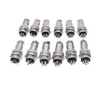 GX20 Circular Connector Plugs And Socket 2Pin 4pin 5pin 8pin 10pin 12pin 14pin 15pin Cable Connectors 1Pcs(8Pin)
